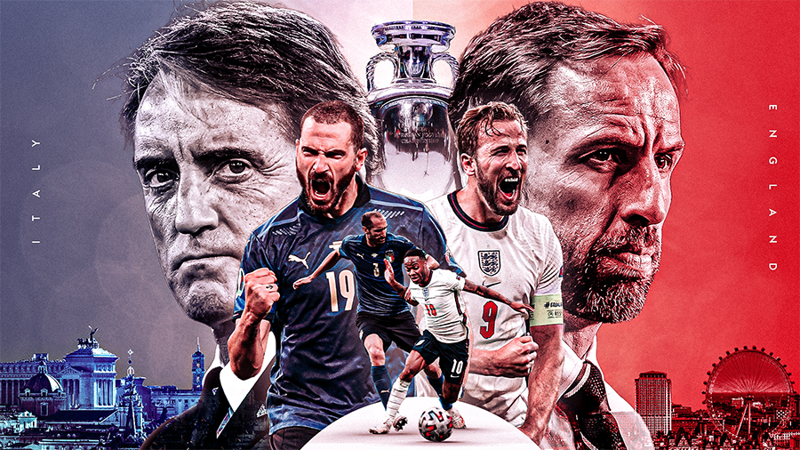 Những điểm nóng trận Italia vs Anh sẽ quyết định ngôi vương EURO 2021