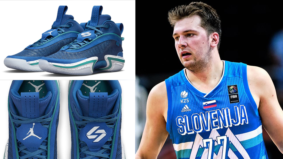 Luka Doncic diện logo mới, trình làng phối màu Air Jordan 36 được thửa riêng