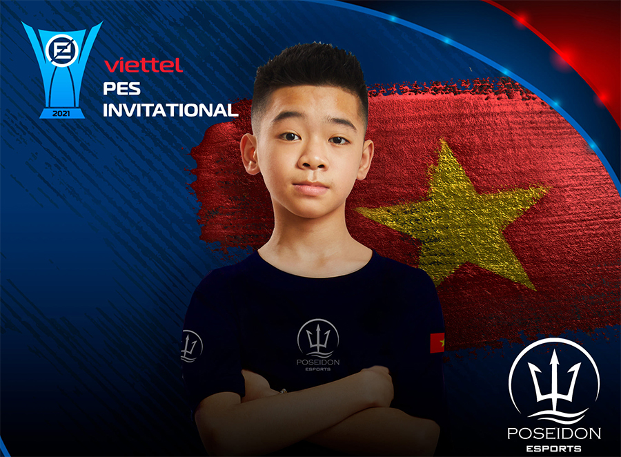 Thần đồng 13 tuổi của Việt Nam tham dự giải PES Châu Á 2021