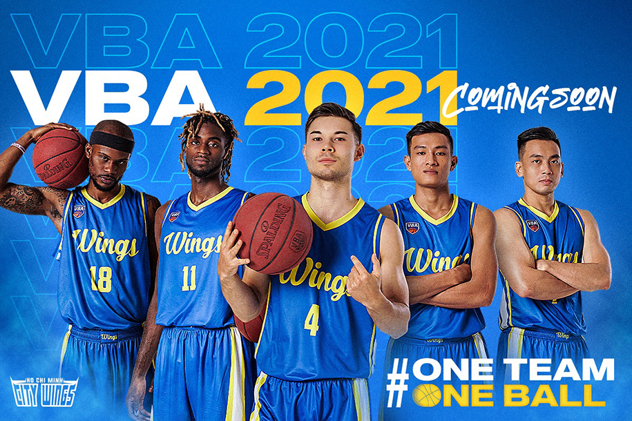 Hochiminh City Wings tại VBA 2021: Đôi cánh mới của “anh hai đại bàng"