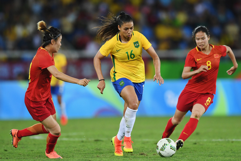 Trực tiếp b&oacute;ng đ&aacute; nữ Trung Quốc vs nữ Brazil, Olympic 2021