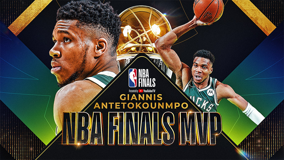 Giannis Antetokounmpo trở thành Finals MVP 2021: Phần thưởng xứng đáng! Giannis Antetokounmpo trở thành Finals MVP 2021: Phần thưởng xứng đáng!