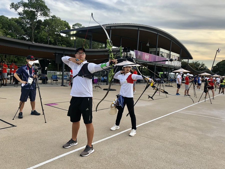 Bật mí về cặp “tiên đồng ngọc nữ” bắn cung mở hàng cho TTVN ở Olympic 2021