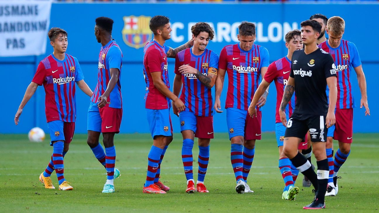 Kết quả bóng đá Barca vs Gimnastic, video giao hữu quốc tế 2021