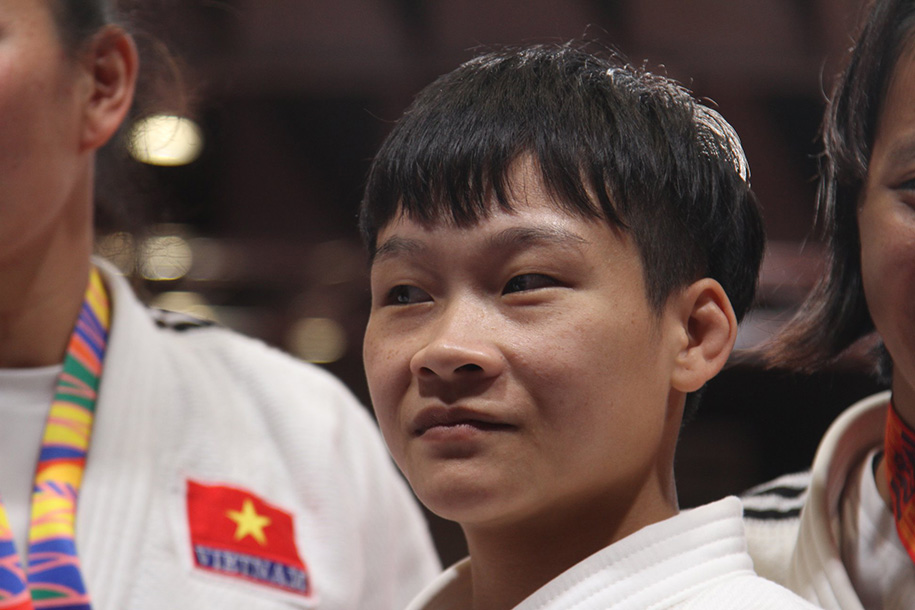 Gương mặt ẩn dật, kín tiếng nhất đoàn TTVN, võ sĩ judo Thanh Thủy là ai?