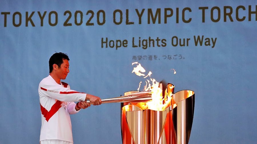 Hình ảnh lễ khai mạc và màn trình diễn đặc biệt của Olympic Tokyo 2021