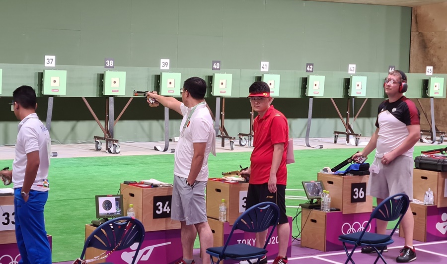 Chỉ xếp thứ 22 vòng loại, xạ thủ Hoàng Xuân Vinh sớm tan mộng Olympic Chỉ xếp thứ 22 vòng loại, xạ thủ Hoàng Xuân Vinh sớm tan mộng Olympic