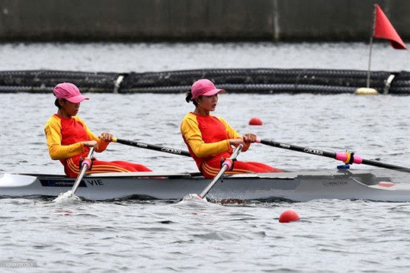 Thi đấu dưới sức, rowing Việt Nam tranh vé vớt vào bán kết Olympic 2021