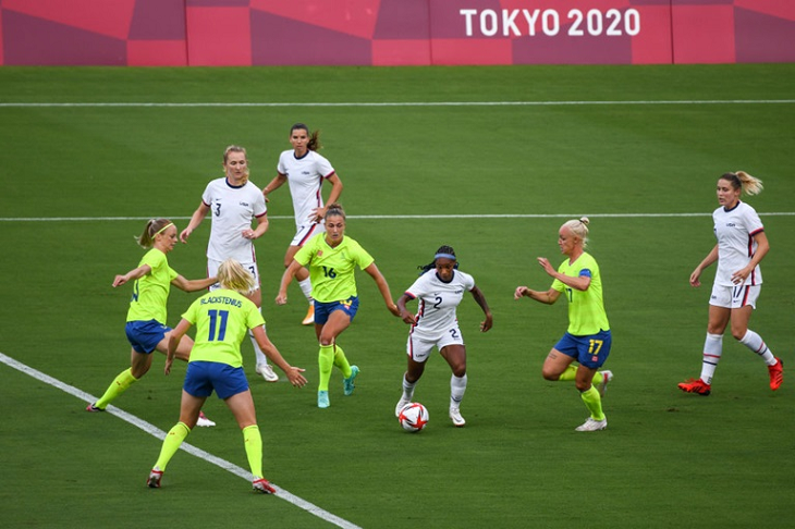 Trực tiếp b&oacute;ng đ&aacute; nữ New Zealand vs nữ Mỹ, Olympic 2021