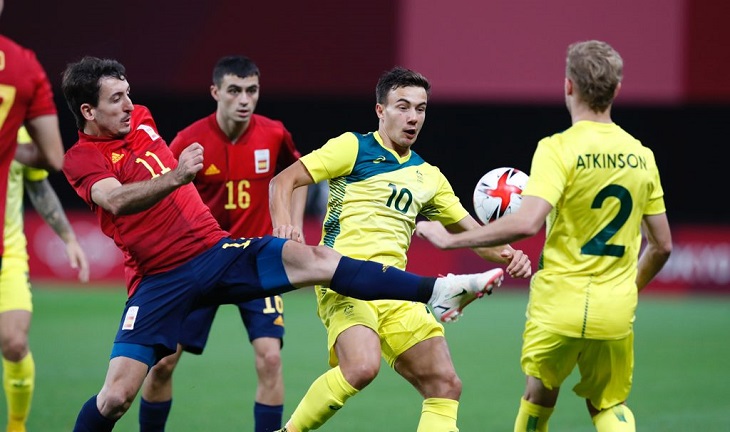 Kết quả bóng đá U23 Úc vs U23 Tây Ban Nha, Olympic 2021