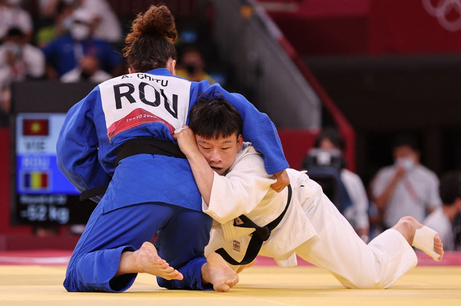 Judo Olympic Tokyo 2021: Thanh Thủy dừng bước từ v&ograve;ng loại