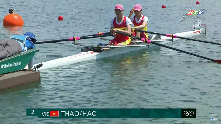 K&eacute;m 17 gi&acirc;y so với v&ograve;ng loại, cặp đ&ocirc;i rowing Vi&ecirc;̣t Nam rớt khỏi b&aacute;n k&ecirc;́t 