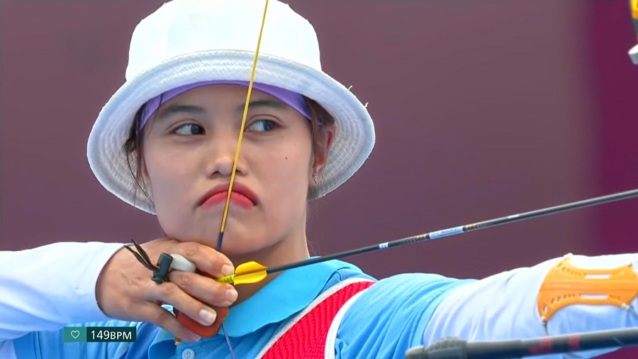 Cung thủ Ánh Nguyệt thua ngược đáng tiếc ở màn bắn Shoot-off