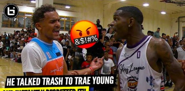 Khiêu khích Trae Young, tài năng bóng rổ phủi nhận cái kết đắng nghét!