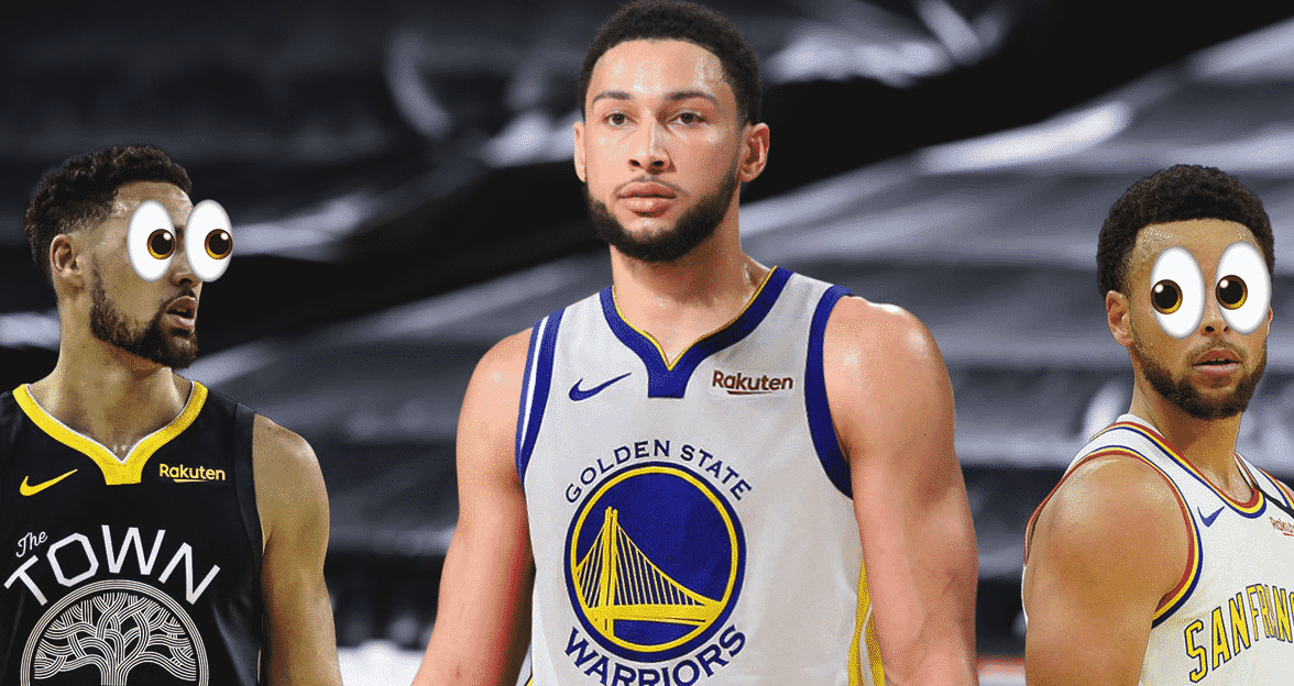 76ers muốn trade một mình Ben Simmons lấy 6 cầu thủ Golden State Warriors