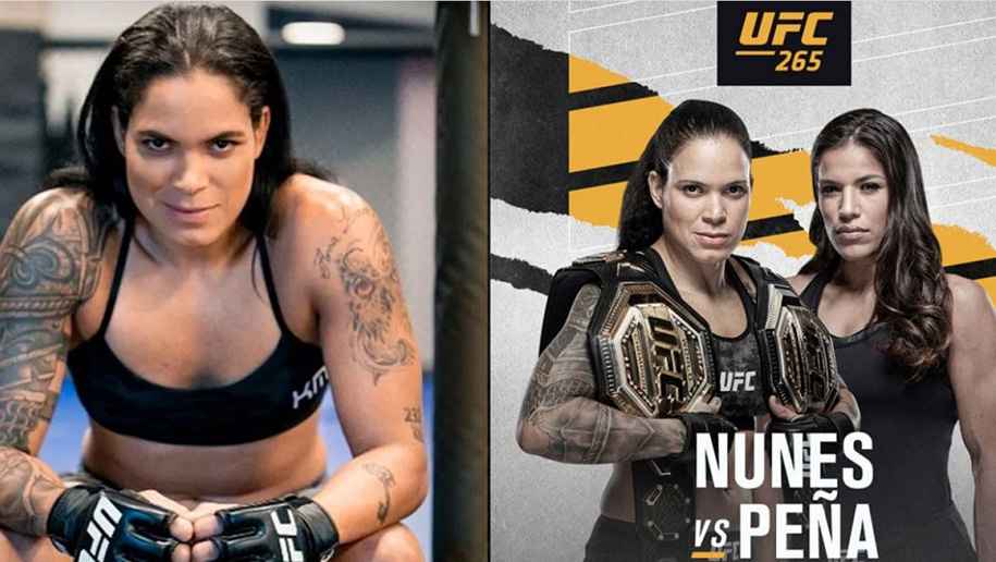Amanda Nunes dương tính COVID-19, trận bảo vệ đai trước Julianna Pena tạm hủy