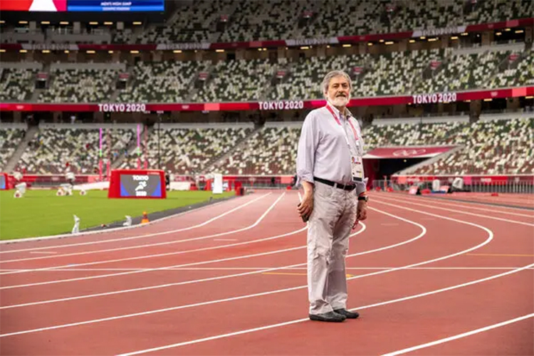 Andrea Vallauri: Người đe dọa c&aacute;c kỷ lục Điền kinh Olympic Tokyo