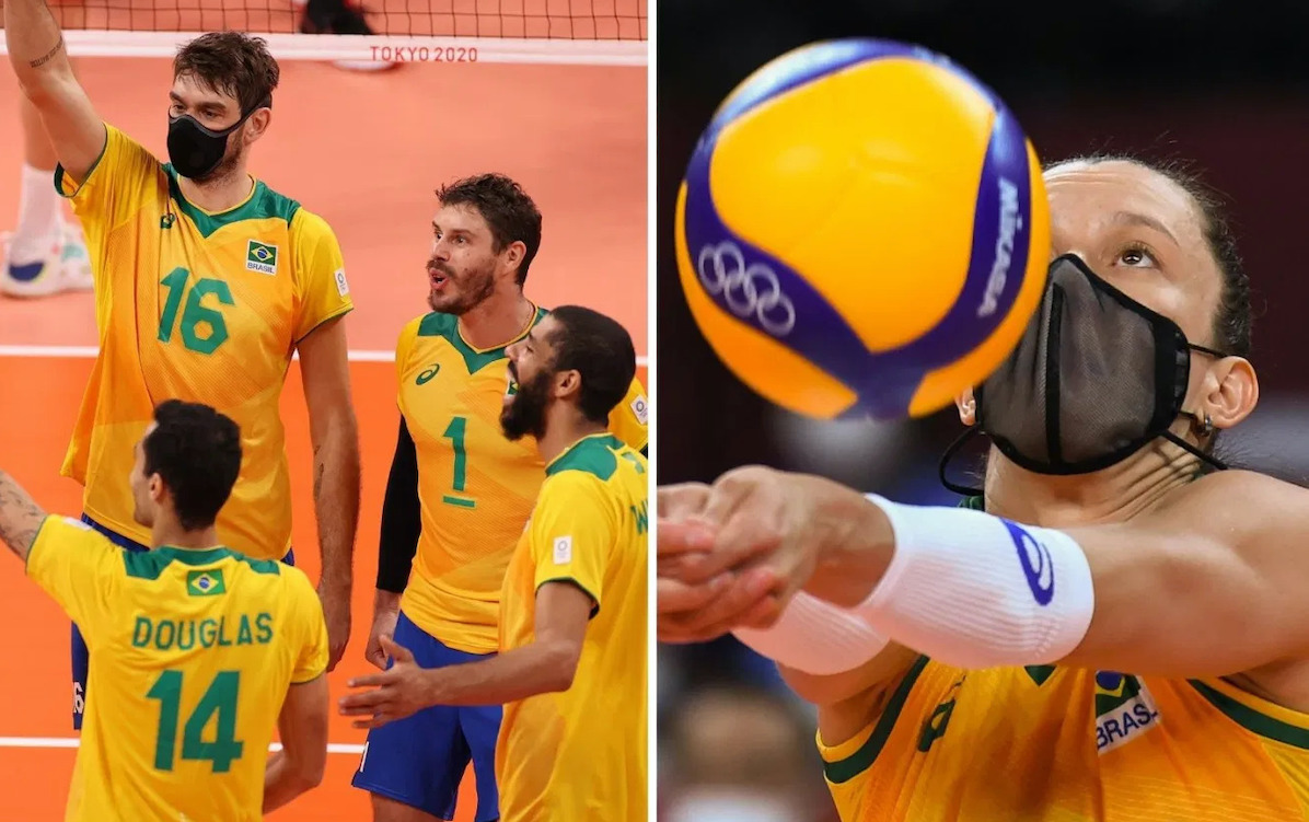 Ý nghĩa đằng sau những chiếc khẩu trang của các VĐV bóng chuyền Brazil