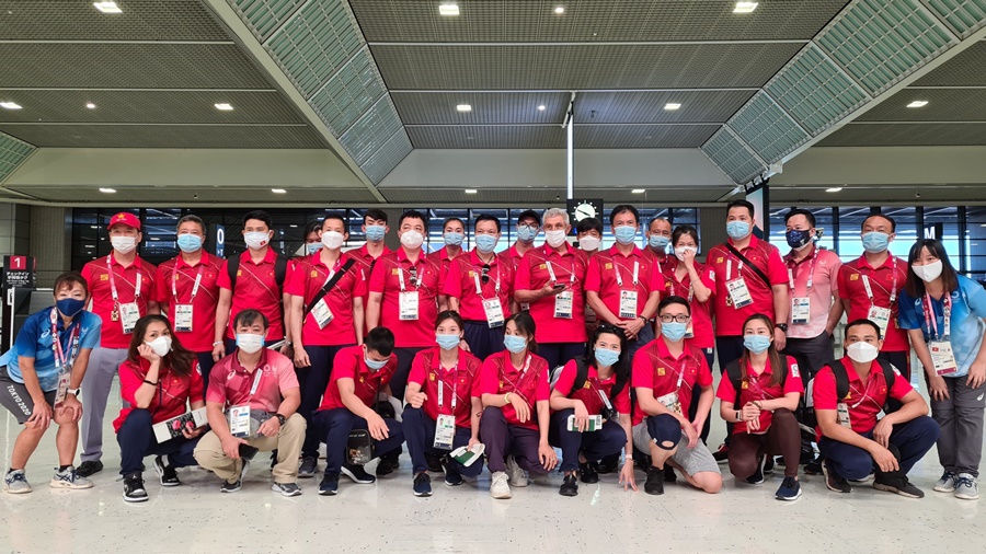 Đoàn thể thao Việt nam về nước, khép lại hành trình Olympic Tokyo