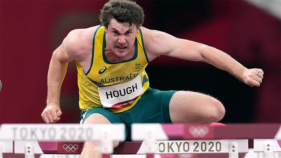 Hài hước VĐV Australia chạm tất cả rào trong phần thi 110m vượt rào nam Olympic Hài hước VĐV Australia chạm tất cả rào trong phần thi 110m vượt rào nam Olympic