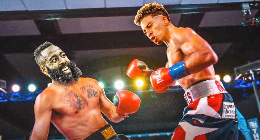 Đầu tư vào Boxing, James Harden nhận ngay một cú lừa
