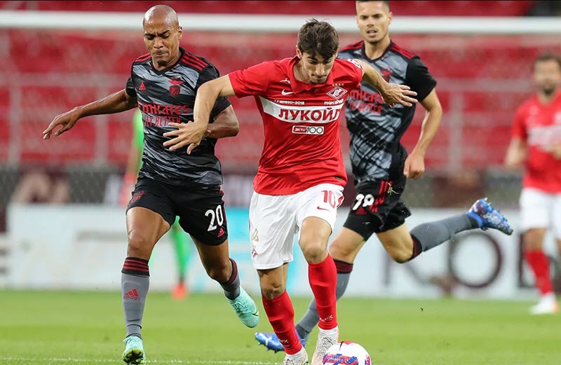 Nhận định Benfica vs Spartak Moscow, 02h00 ngày 11/08, Cúp C1 châu Âu