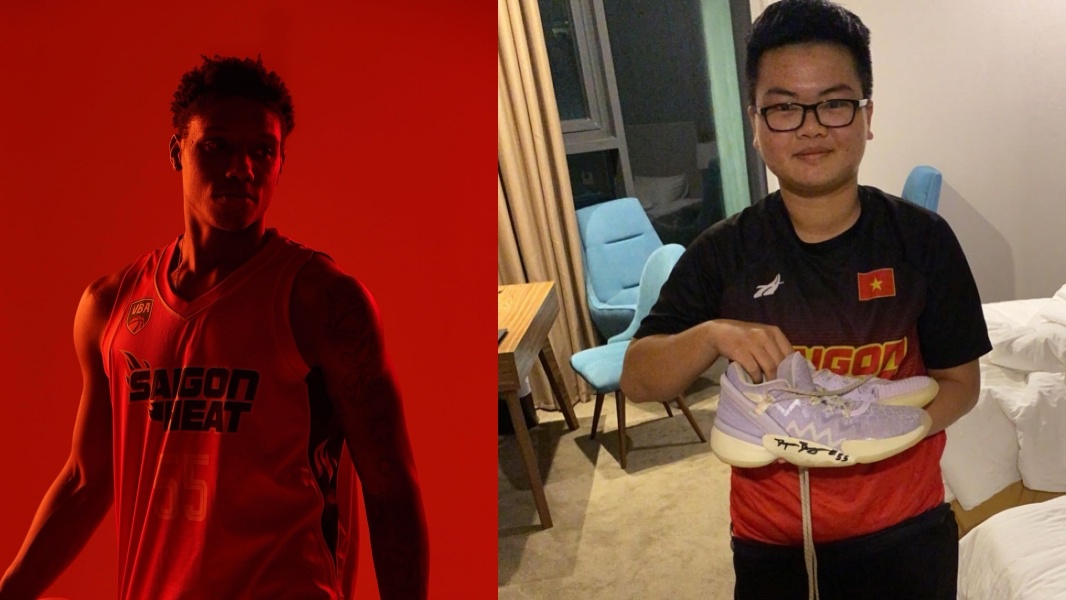Daquan Bracey "hớp hồn" fan cứng Saigon Heat bằng hành động đẹp tại VBA Bubble