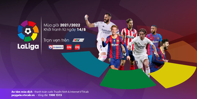 Trực tiếp bóng đá Tây Ban Nha La Liga hôm nay trên kênh nào?