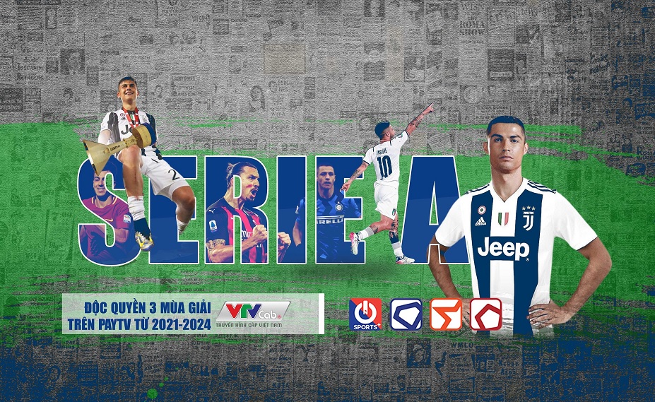 Xem trực tiếp bóng đá Ý Serie A hôm nay ở đâu, kênh nào?