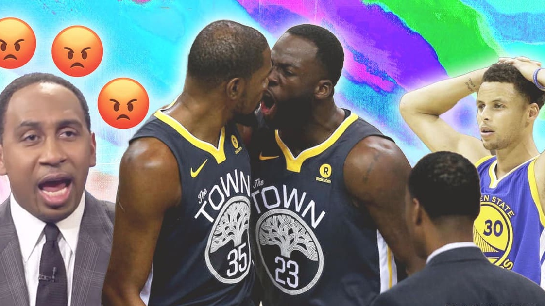 Durant và Green cãi nhau, Curry bỗng dưng bị chỉ trích