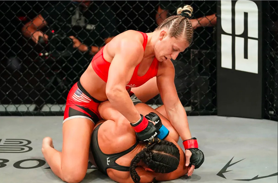 Đả nữ Kayla Harrison hủy diệt đối thủ trong 1 hiệp, vào chung kết PFL 2021