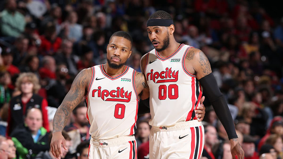Carmelo Anthony cảm ơn Damian Lillard, biết ơn về thời gian thi đấu tại Portland