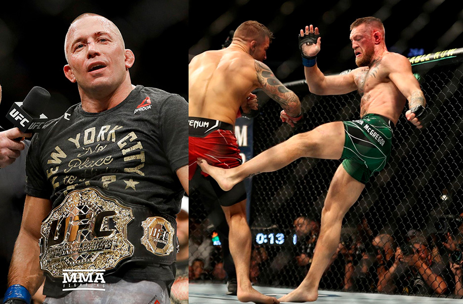 Georges St-Pierre: "Conor McGregor nên tránh xa Poirier ở lần trở lại"