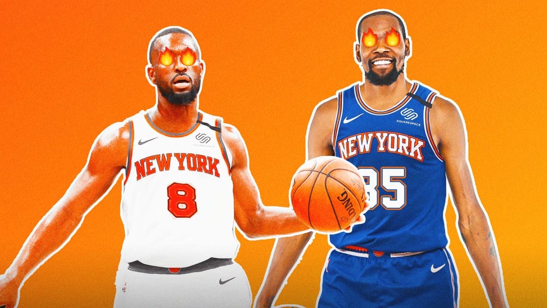 Kevin Durant suýt đánh cặp với Kemba Walker tại New York Knicks?