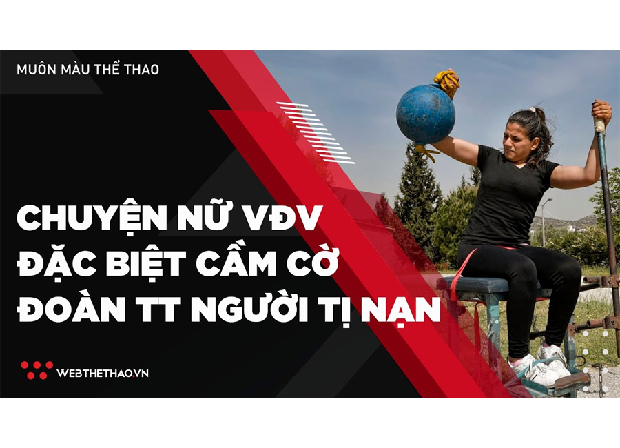 Chuyện nữ VĐV đặc biệt cầm cờ đoàn thể thao người tị nạn