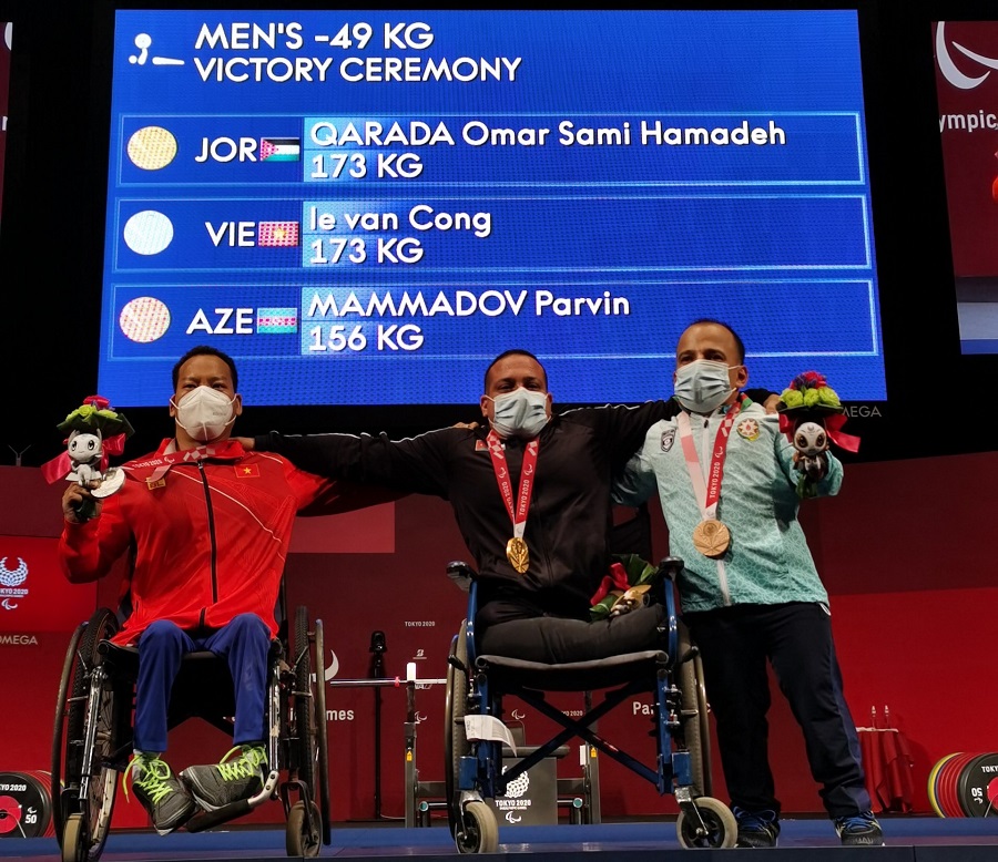 Lực sĩ Lê Văn Công giành HCB Paralympic 2020 Lực sĩ Lê Văn Công giành HCB Paralympic 2020