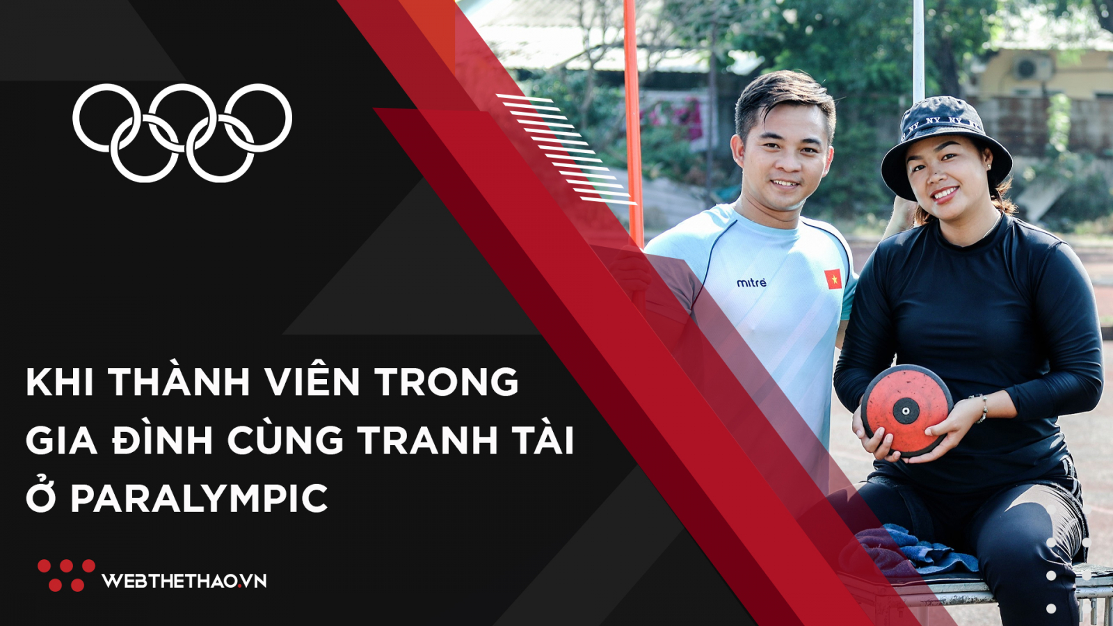 Khi thành viên trong gia đình cùng tranh tài ở Paralympic