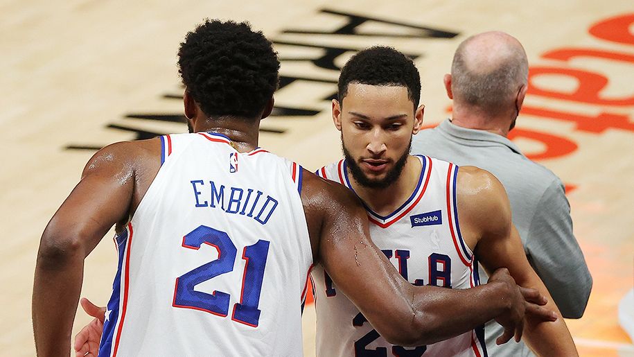 Joel Embiid lên tiếng bảo vệ Simmons: “Tôi thích đấu cùng Ben” Joel Embiid lên tiếng bảo vệ Simmons: “Tôi thích đấu cùng Ben”