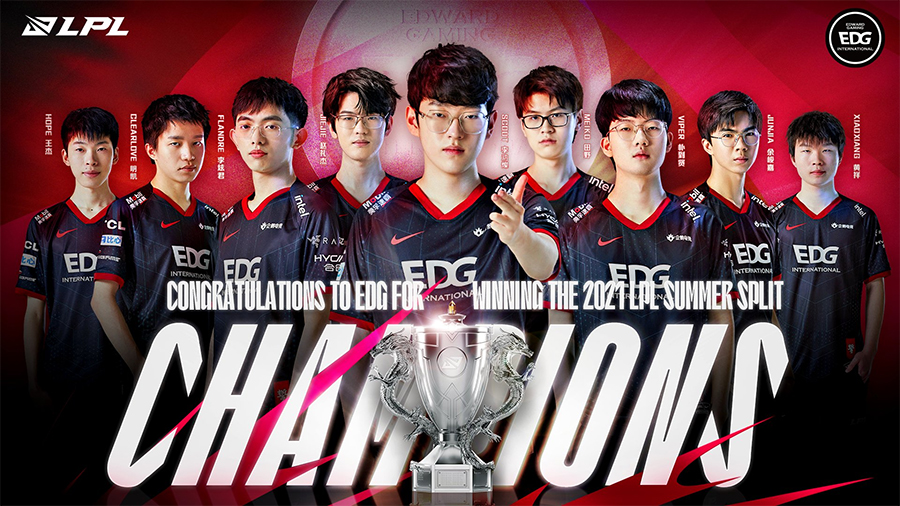 Kết quả chung kết LPL Mùa Hè 2021: Hạ FPX, EDG lên ngôi vô địch