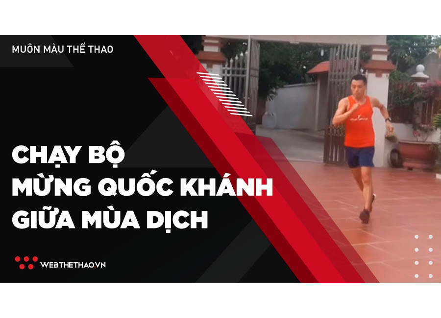 Cộng đồng chạy bộ chào mừng ngày Quốc khánh theo cách riêng giữa mùa dịch