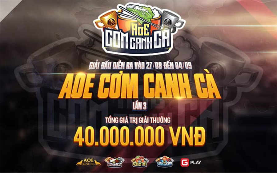 Chung kết AoE Cơm Canh Cà lần 3: Sức trẻ lên ngôi Chung kết AoE Cơm Canh Cà lần 3: Sức trẻ lên ngôi