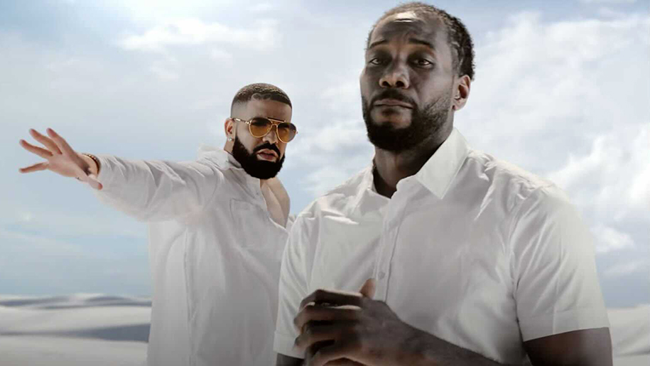 Kawhi Leonard thẹn th&ugrave;ng &ldquo;cameo&rdquo; trong MV mới của rapper Drake