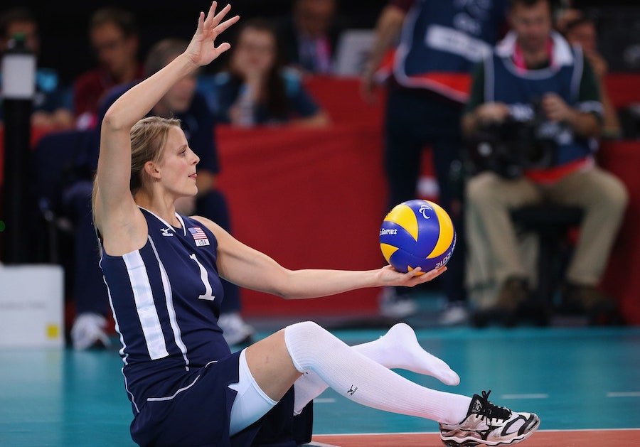 Nữ VĐV bóng chuyền mang thai tháng thứ 5 vẫn giành HCV Paralympic