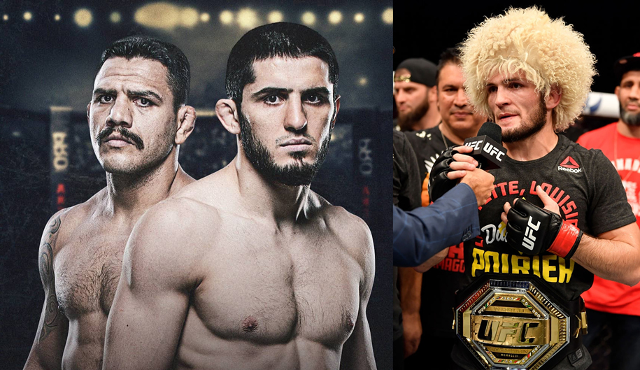 Khabib: "Sẽ rất tuyệt nếu Islam Makhachev kết thúc Rafael Dos Anjos trên mặt sàn"