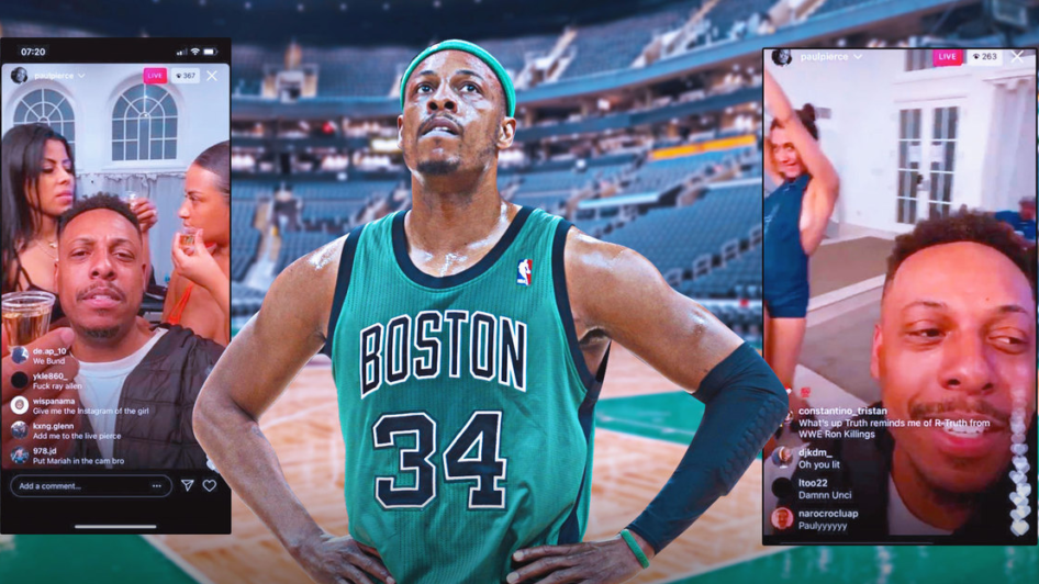 Paul Pierce trần tình vụ livestream với vũ nữ thoát y: Việc quái gì phải xin lỗi?