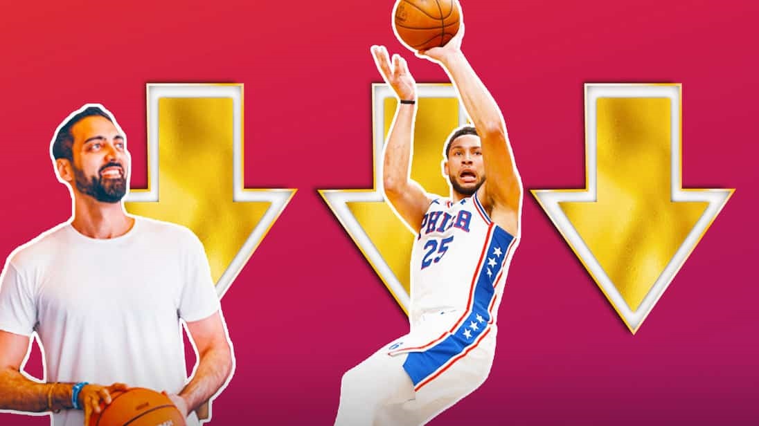 Chỉ số của Ben Simmons tụt thê thảm trong NBA 2K22