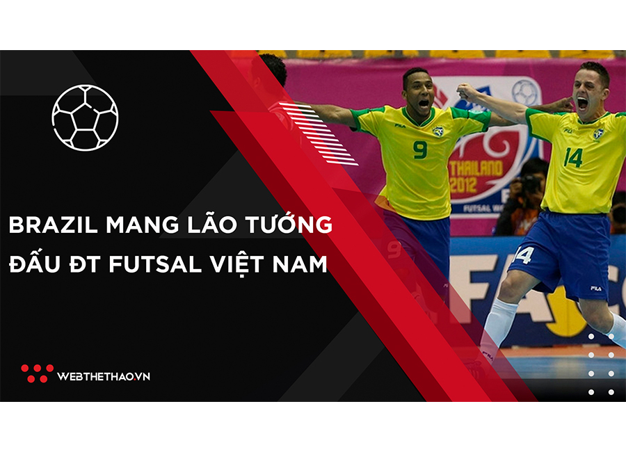 Nhịp đập Thể thao 12/09: Brazil mang đội hình lão tướng đấu ĐT Futsal Việt Nam