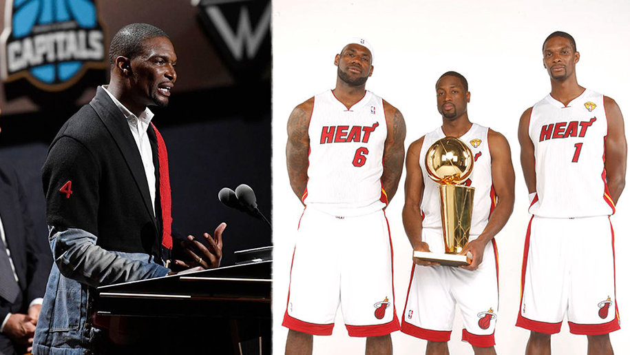 Chris Bosh cùng dàn hảo thủ Miami Heat tái ngộ ở lễ vinh danh Hall of Fame