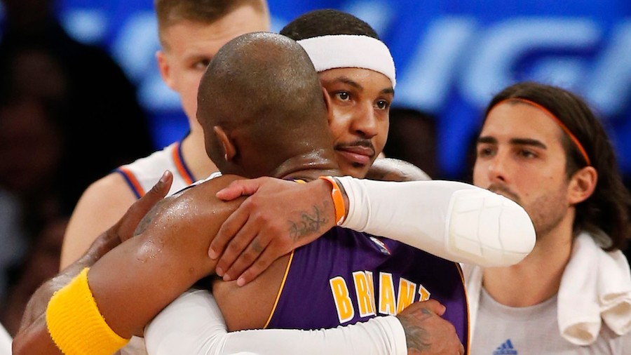 V&igrave; sao Carmelo Anthony nhất quyết từ chối lời mời của Kobe v&agrave; Lakers?