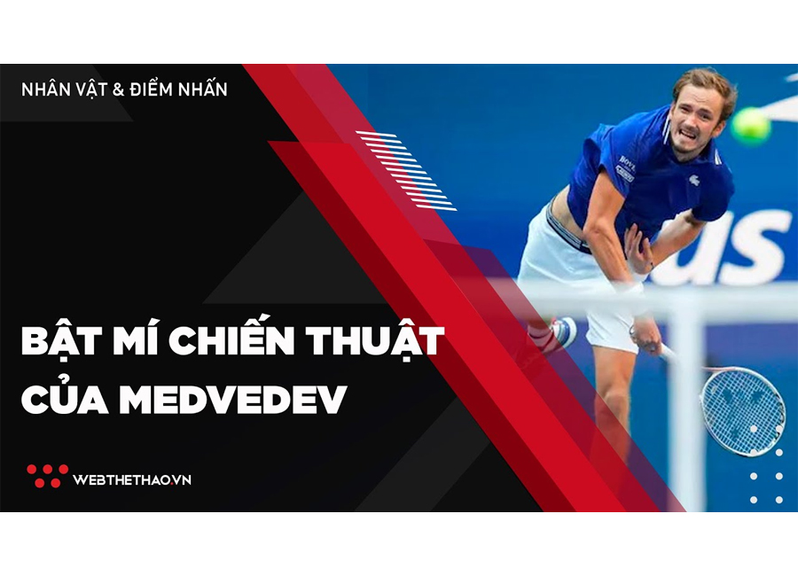 Bật mí chiến thuật giúp Daniil Medvedev đăng quang US Open 2021